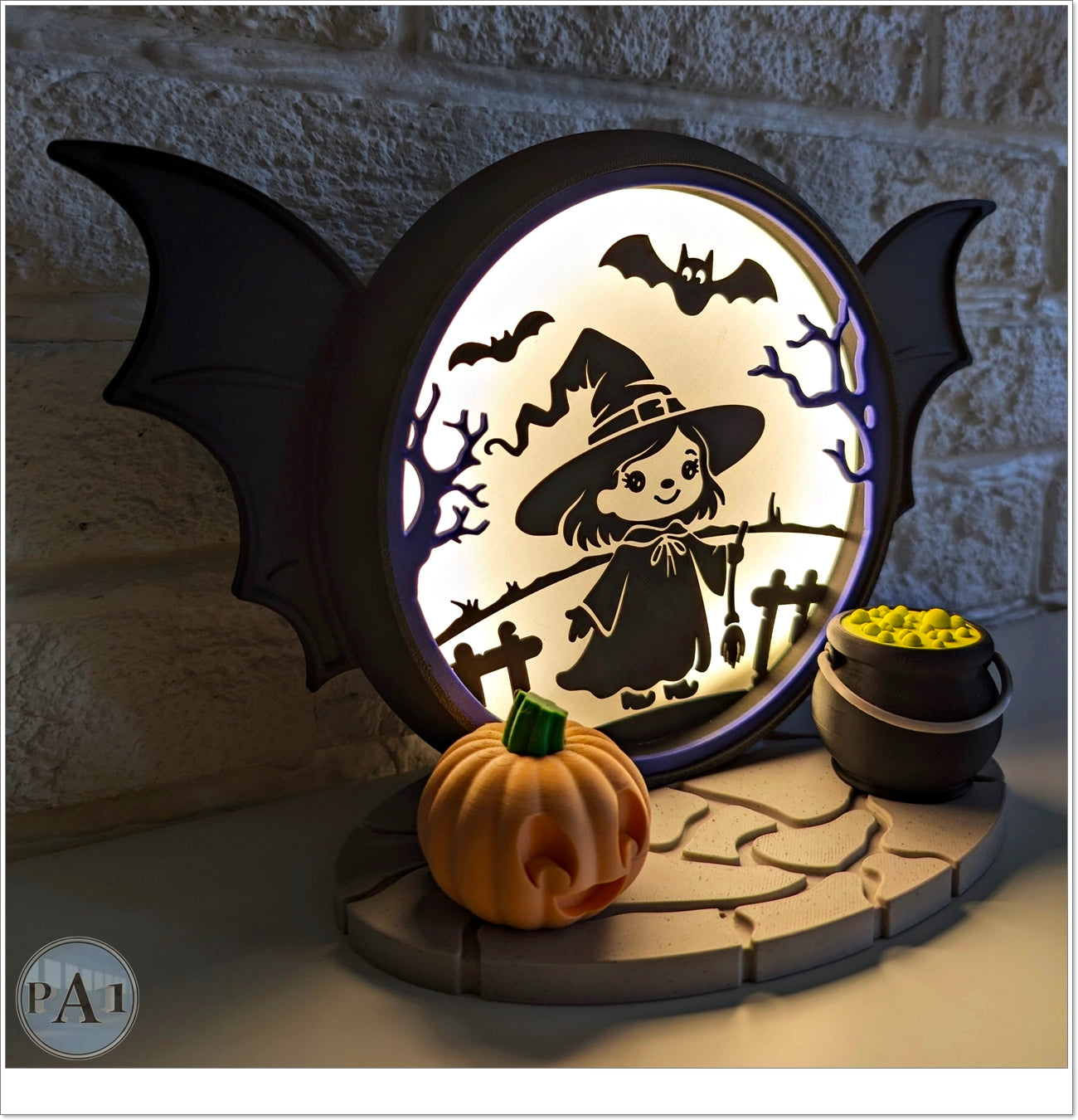 Toon Witch Light Box