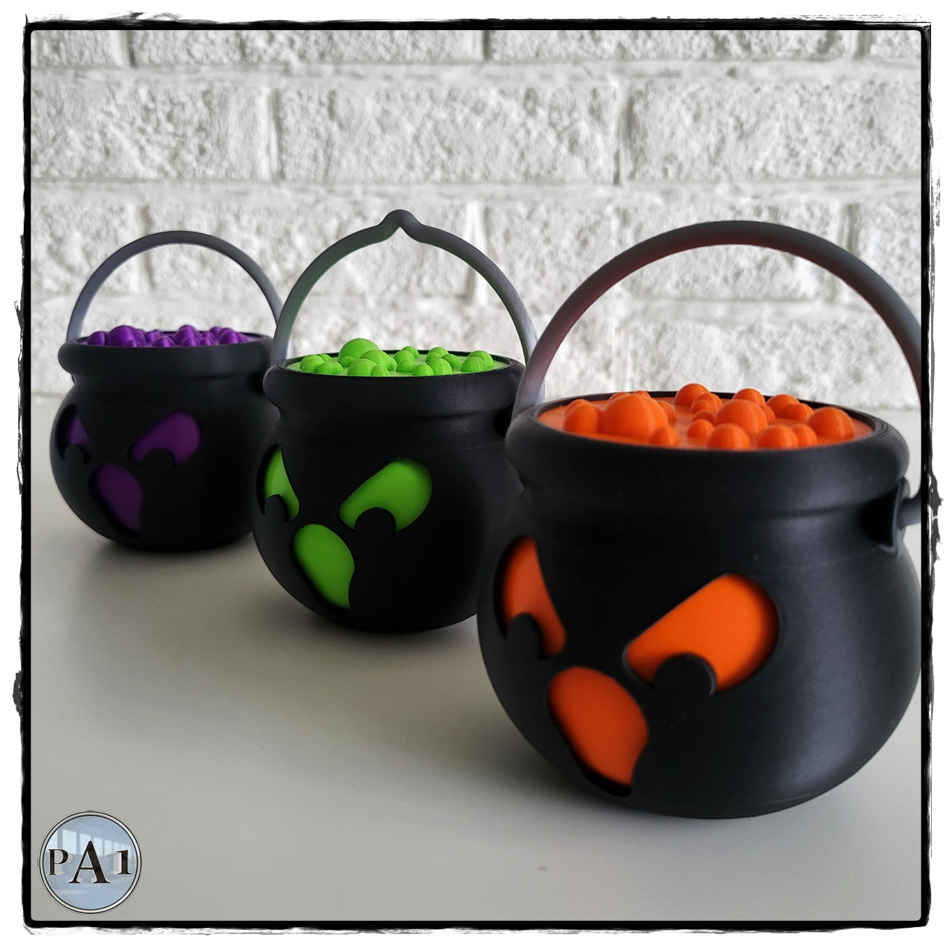 Tealight Spooky Cauldrons