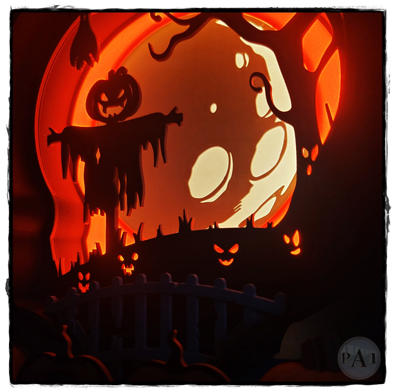 Halloween Scarecrow Countdown