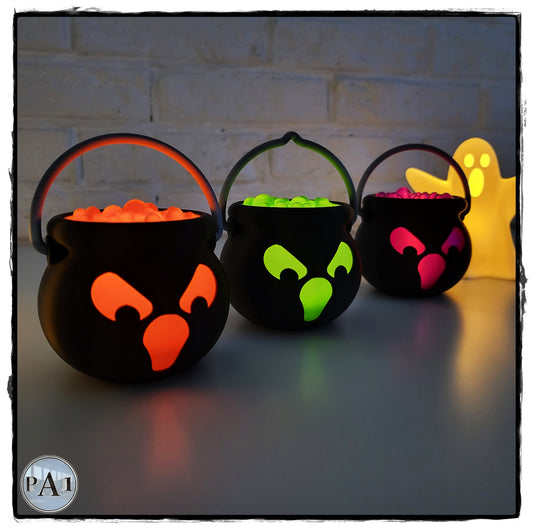 Tealight Spooky Cauldrons