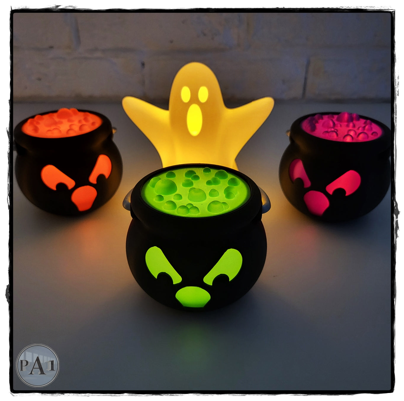 Tealight Spooky Cauldrons