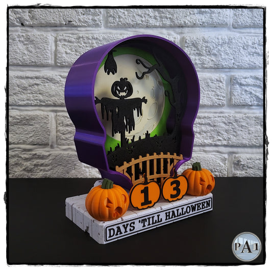 Halloween Scarecrow Countdown