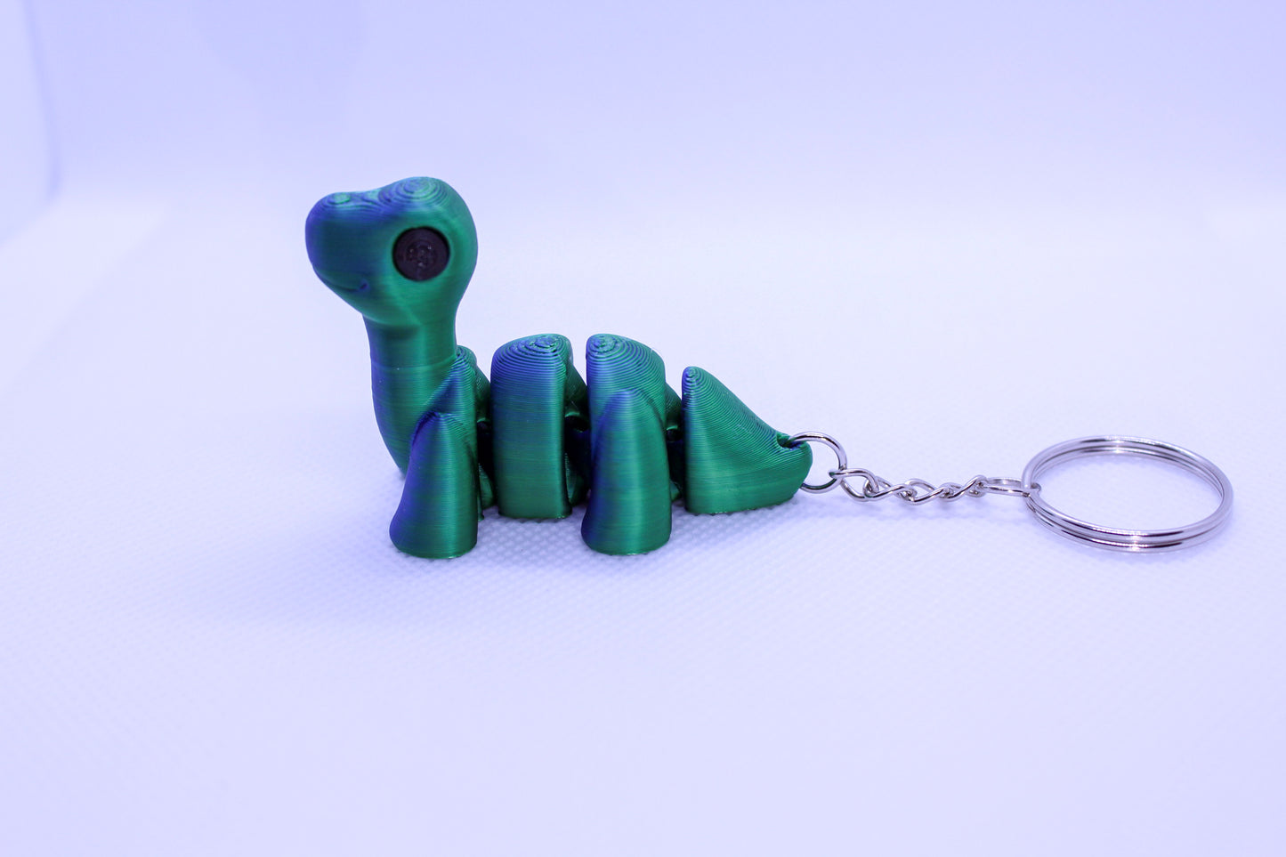 Brontosaurus Keychain