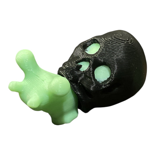 Mini Glow-in-the-dark, Skull Shell Snail