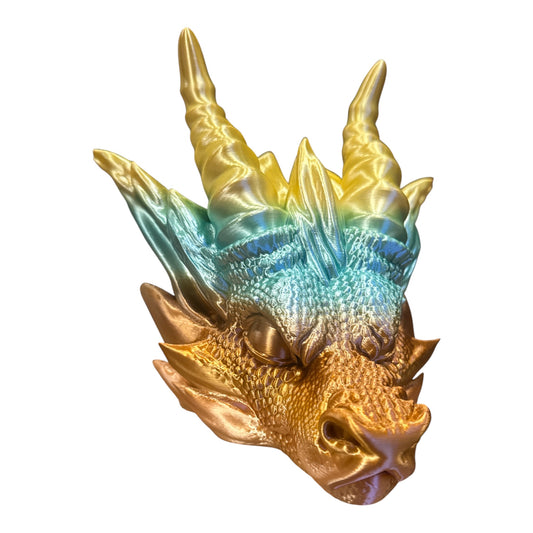Multi Color Dragon Head (Hangable)