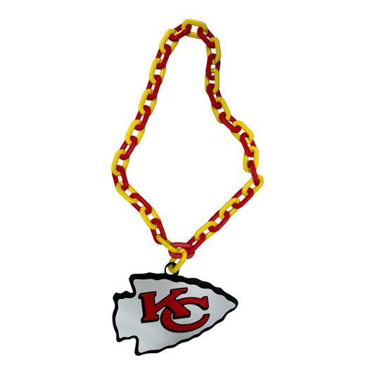 KC Chiefs Chain and Pendent