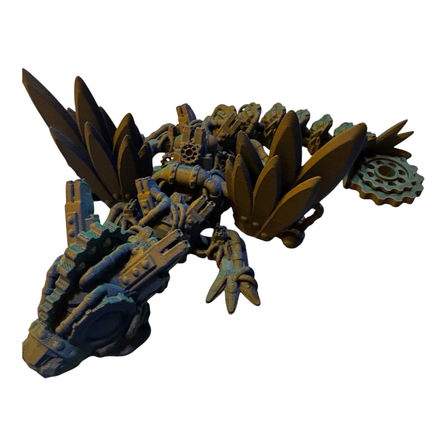 Cyber Punk Dragon....Measures in at 13 inches long